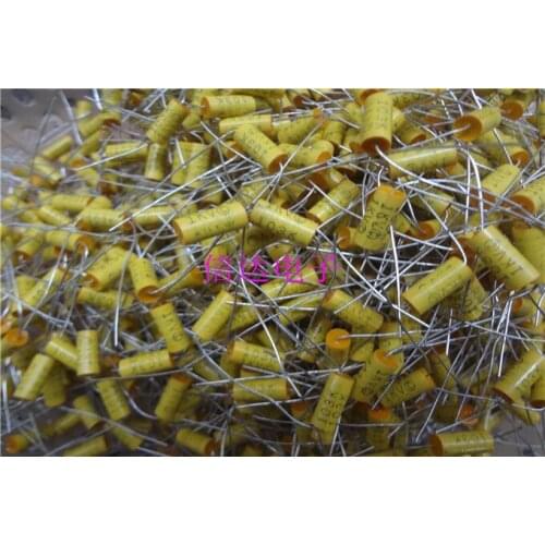 Original new 100% axial capacitance 0.01uF 1000V 10nf1000v 103/1000v 5mm*14mm (Inductor)