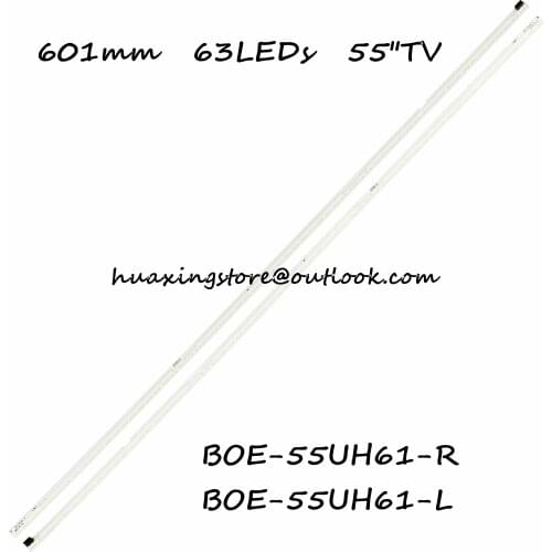 LED Backlight strip 63 Lamp For LG 55"TV 55UH6090 55UH6030 BOE-55UH61-R BOE-55UH61-L MAK63241