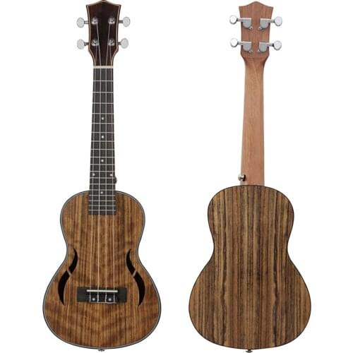 23 Inch Ukulele Walnut Soprano Ukulele 4 Strings Hawaiian Guitar Mini Guitarra Beginner Kids Musical Gift Stringed Instruments
