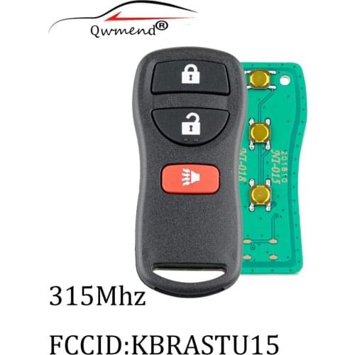 2PCS Smart Car Key for Nissan Versa 2007 2008 2009 2010 2011 2012 2013 Original keys 3Buttons 315Mhz for Nissan Key