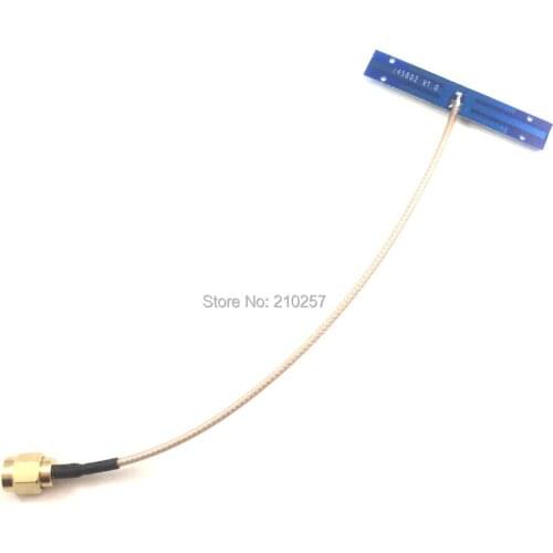 1pcs 2.4G 5.8G Dual Band Antenna 5dbi With Sma Male Connector 15cm RG174 Cable