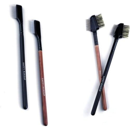 1 Pcs Eyelash Eyebrow Brush Metal Head Folding Brush Eyelash Cosmetics Beauty Tools Makeup Brush Eyebrow Brushes Accessories