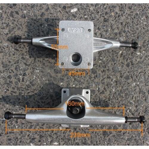 6.25INCH TRUCK SKATEBOARD TRUCK SURF SKATE REAR TRUCK 2 PCS LONGBOARD TRUCK DIY