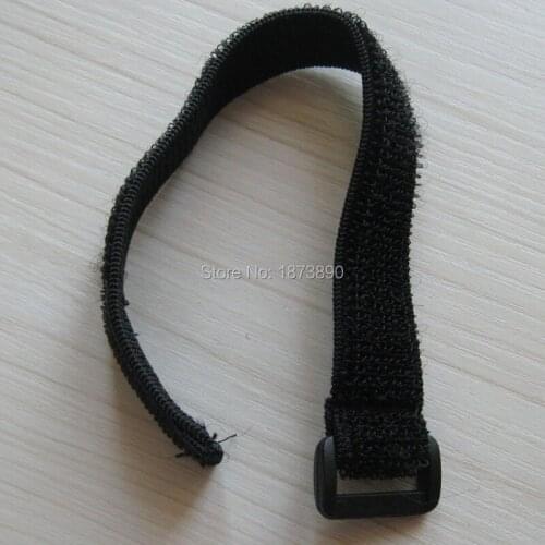 5 Pcs 20mm 0.75'' Reusable Tie Hook Loop Cable Band Straps Tape Long 18cm Black