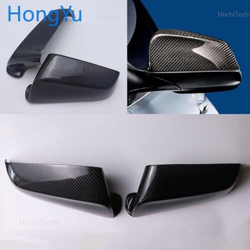 For BMW 7 Series F01 2009 2010 2011 High quality Carbon fiber side mirror housing mirror cover Rearview mirror Accessories