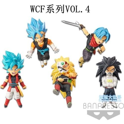 Dragon Ball Super WCF Son Goku Nappa Vegeta IV Broli Action Figure Ornaments Model Toys