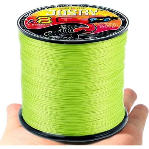 JOSBY Fishing Line 4/8 Strands 300M 500M Japanese Multifilament 100% PE 2021 Super Strong Accessories Sturdy Tackle