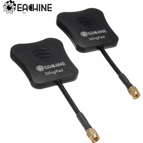 Best Deal Eachine StingPad 5.8G 16dBi High Gain Flat Panel SMA/RP-SMA FPV Antenna For Receiver FPV RC Drone Quadcopter RC Parts