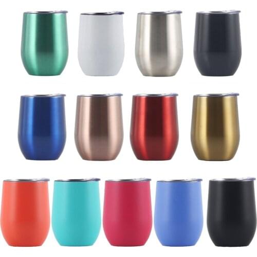 Wbwbmy Multi-color Portable Belly Cup Mini Water Bottle Stainless Steel Color Changing Cups Thermos Cup Wine Mugs with Lid NEW