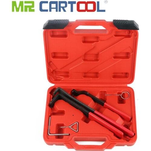 MR CARTOOL Engine Timing Belt Double Pin Wrenches Adjustment Tool Set For VW Audi Auto Belt Adjustment Repair Hand Tool