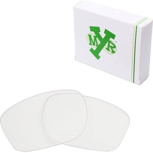 Mryok Anti-Scratch Replacement Lenses for Oakley Sliver Sunglasses HD Clear