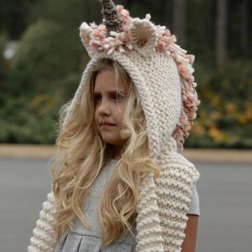 MYZOPER Sets Of Hats And Scarves For Girls