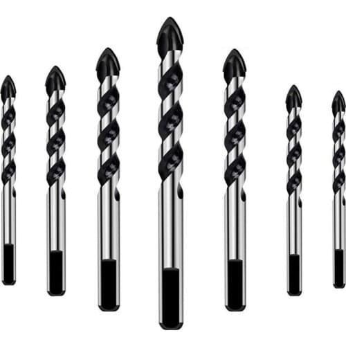 Tungsten Carbide Drill Bit Set for Porcelain Ceramic Tile, Concrete, Brick Wall, Glass, Mirrors, Plastic Masonry and Wood (3 4 5