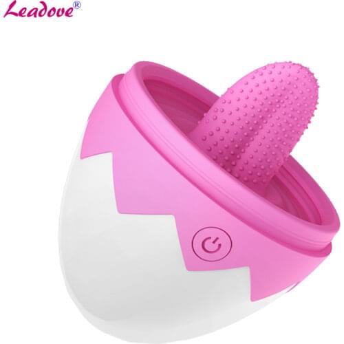7 Modes Heating Vibration Tongue Licking Clitoris Stimulate Nipple Sucking G-spot Massager Sex Egg Vibrators Sex Toys for Women