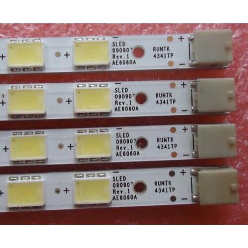 Led backlight screen10 Pieces LK600D3LA5S RUNTK4341TP 1pcs=58led 620mm