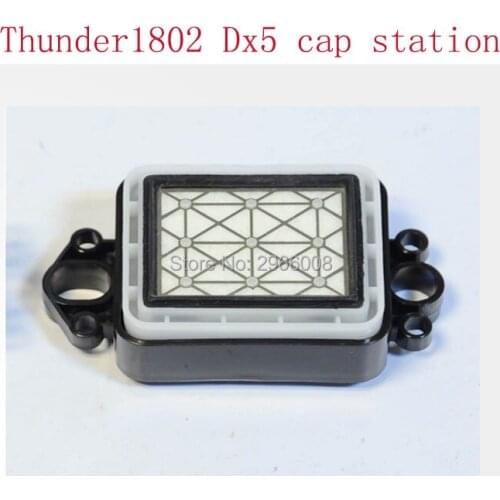 Top quality double head dx5 dx7capping station cap top sheet capping for gongzheng thunderjet zhongye printer spare parts