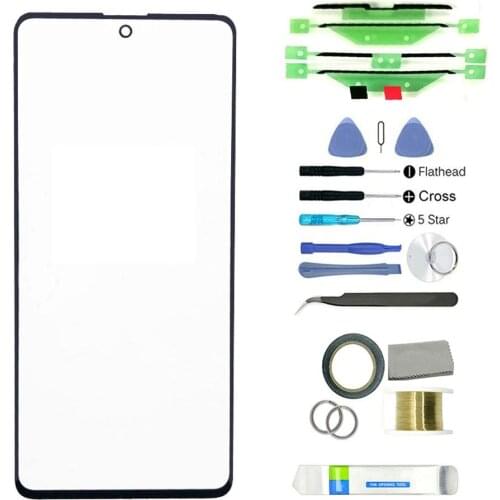 Replacement Front Glass Screen Repair Kit for Samsung A51 5G A515/A71 5G A715