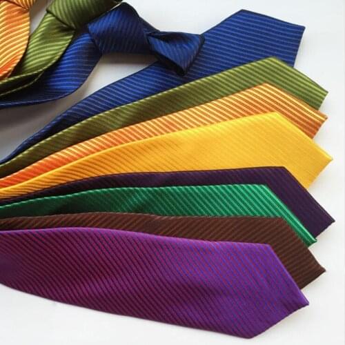 Green Red Colorful Solid 8cm Silk Mens ties Handmade Jacquard Necktie For Men Business Wedding Neck Ties Gravata Accessories