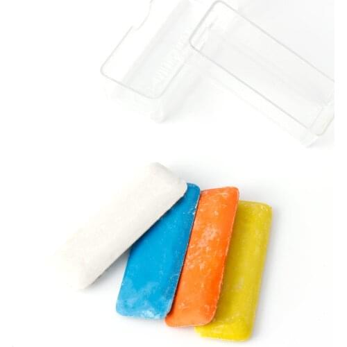4X Tailors Fabric Chalk 4Color Dressmaker Triangle Tailor Fabric Chalk