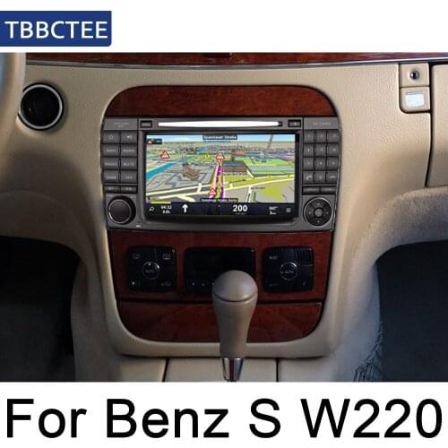 For Mercedes Benz S Class W220 1995~2005 NTG Multimedia GPS android car dvd player Navigation Map Autoradio WiFI Bluetooth Map