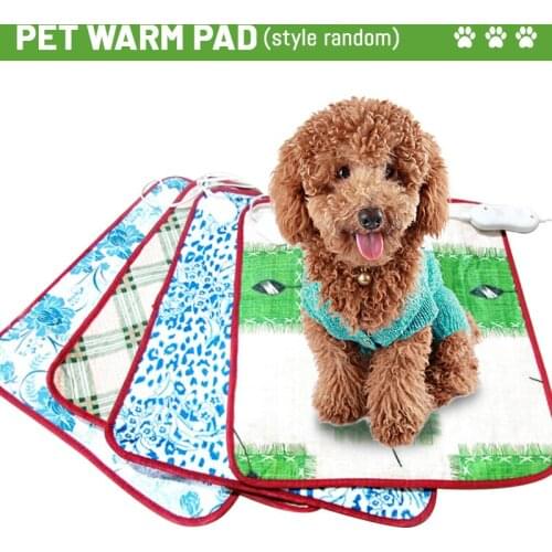 Pet Electric Heating Pads Heated Blanket Winter Dog Cats Warmer Mat Sleeping Bed Pet Supplies Anti-scratch blankets Mats