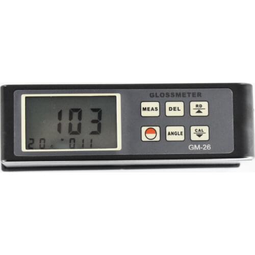 20°/60°Gloss Meter GM-26 20 60 Multi-angle gloss meter Portable Tester Glossmeter paint gloss Gauge