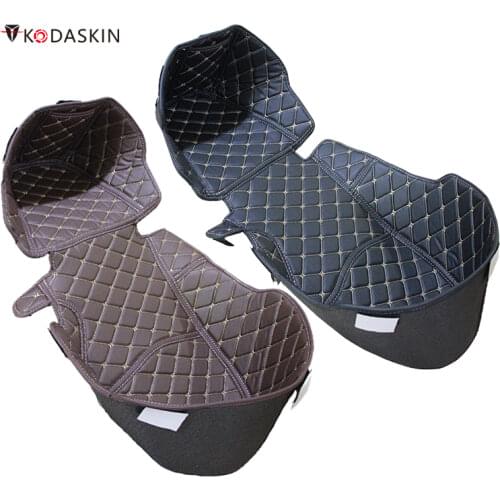 Motorcycle Storage Box Leather Rear Trunk Cargo Liner Protector Accessories for yamaha xmax 300 125 XMAX300 x max