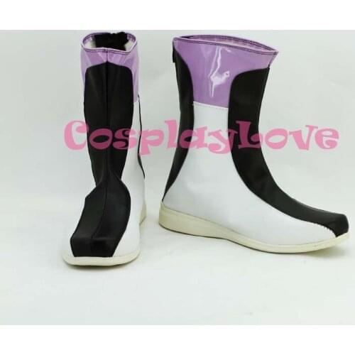 Mobile Suit Gundam 00 Setsuna F Seiei Cosplay Shoes Boots Hand Made Custom-made For Halloween Christmas CosplayLove