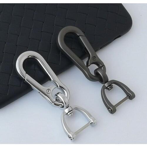 Multi-function Horseshoe Buckle Key Ring Zinc Alloy Creative Car Keyring Keychain Holder Automobiles Accessories Friends Gifts