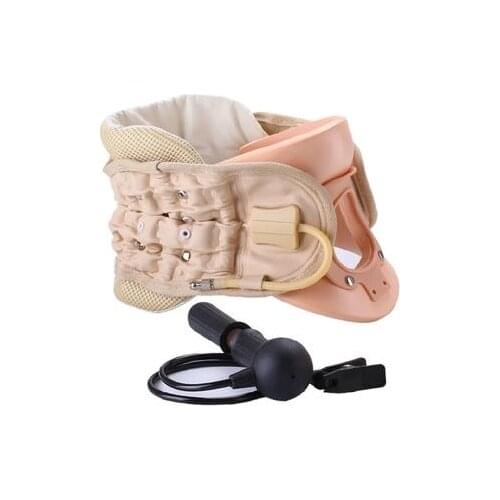 Family of cervical spondylosis of cervical vertebra tractor traction inflatable neck massager massage pillow body massager