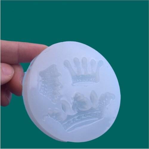 Transparent Silicone Mould Resin Decorative Craft DIY three crowns combinations Type epoxy resin molds for jewelry making