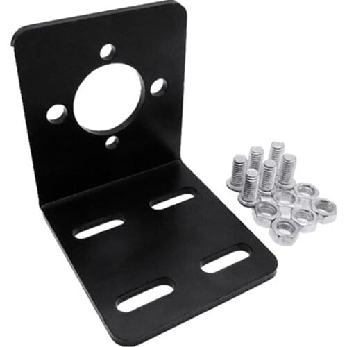 Multi-purpose 750 755 775 795 885 895 997 Motor Mounting Holder High Torque 3MM Metal L-type Fixed Seat With M5 Screw Nuts