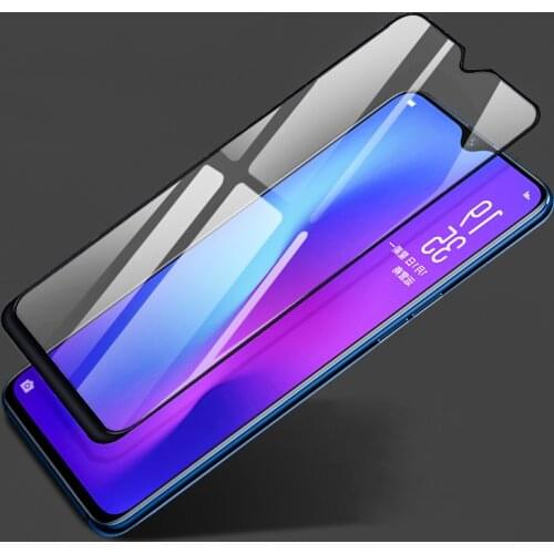 Tempered Glass For OPPO Realme Narzo 30A Black Edge Screen Protector For Realme C20 C21 C25 Full Coverage 9H Protective Film