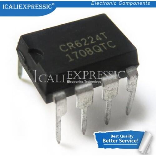 10PCS CR6224T CR6224 6224 DIP-8 In Stock