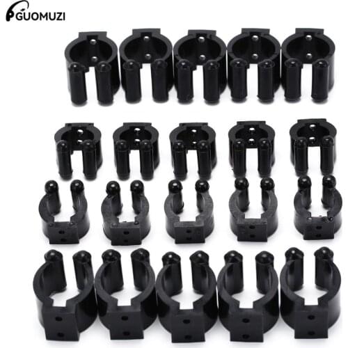 10PCS Plastic Billiards Snooker Cue Locating Clip Holder for Pool Cue Racks Set Snooker Accessories Size M L
