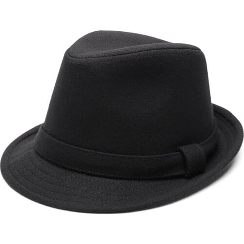 2021 Autumn and Winter Big Size Wool Felt Man Fedora Hat Dad Outdoor Velvet Lining Plus Size Trilby Jazz Cap 57cm 58cm 59cm 60cm