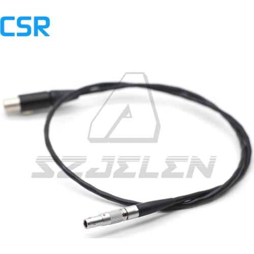 Zaxcom TRX900 FGB 3-pin audio output cable to TA3F