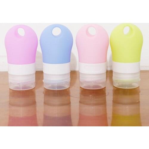 Blesiya 4 Pcs Portable Refillable Makeup Containers for Liquid Body Soap