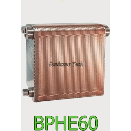 60 plates Brazed Plate Heat Exchanger SUS316 Stainless Steel,recirculating chiller