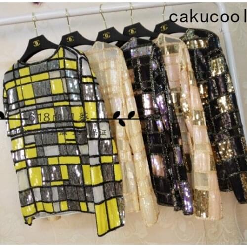 Блузки в клетку Cakucool China At AliExpress