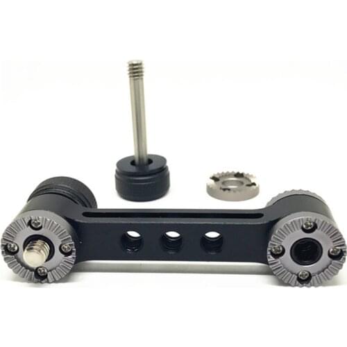 For 5D2 Camera Kit Aluminum Alloy Extension Arm with 14 Mounting Thread Extended Arm Assembly for DJI OSMO PRO Accessories