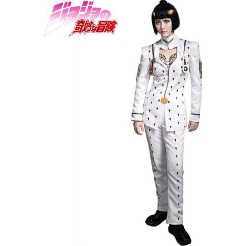 Cosplay Bruno Bucciarati Golden Wind Cosplay Costume Man Anime Jojo Bizarre Adventure Costume Uniform Full Set