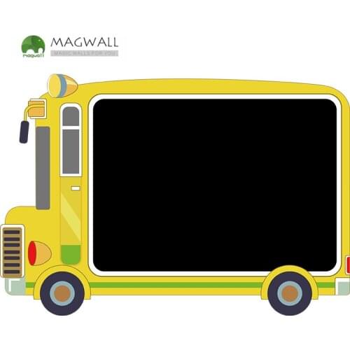 Magnetic car series special shape writing board G-M style UV printing eco-friednly children learning board