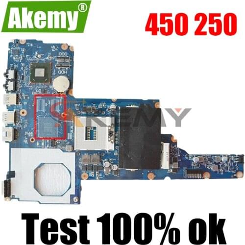 AKemy laptop Motherboard For HP 450 250 1000 2000 HM70 Mainboard 685768-001 685768-601 6050A2493101-MB-A02 SJTNV