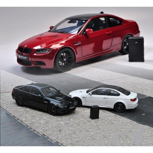 Diecast 1:18 Alloy Sports Car Models E92 Vehicle Model Metal Static Adult Collection Souvenir Ornaments Toys Display Gifts Show