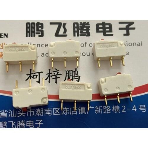 Original new 100% F5T8 small 3pin micro switch travel limit reset button medical instrument