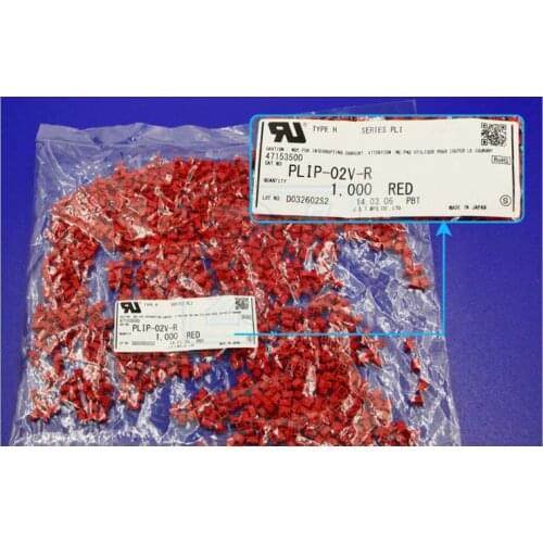 PLIP-02V-R Housings Red color Connectors terminals housings 100% new and original parts