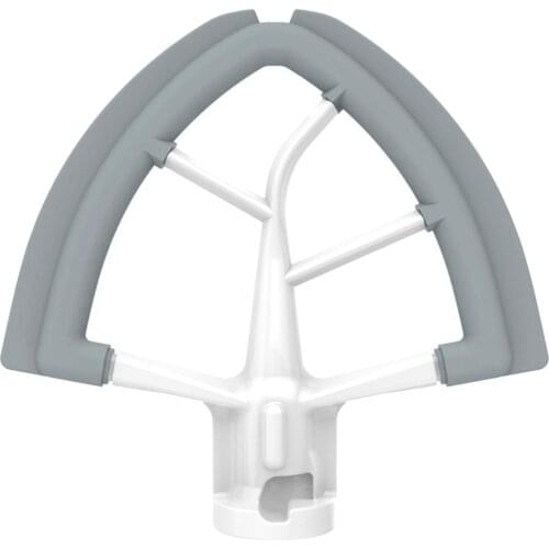 Flex Edge Beater 4.5-5.0 Quart Silicone Bowl Scraper for Tilt-Head Stand Mixer