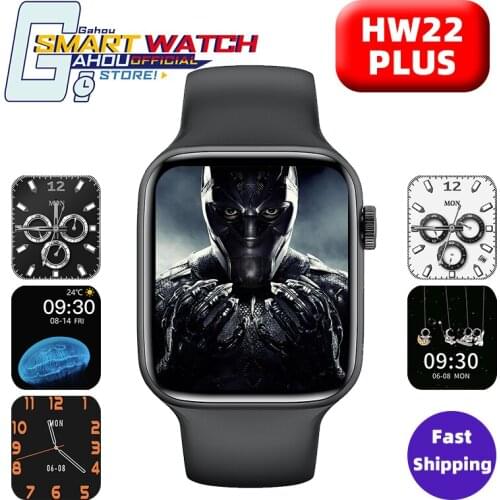 Smart watch iwo Watch6 Bluetooth Call HW22 Plus ECG Sport Heart Rate Fitness Watch for men 1.75inch 44mm wireless charging