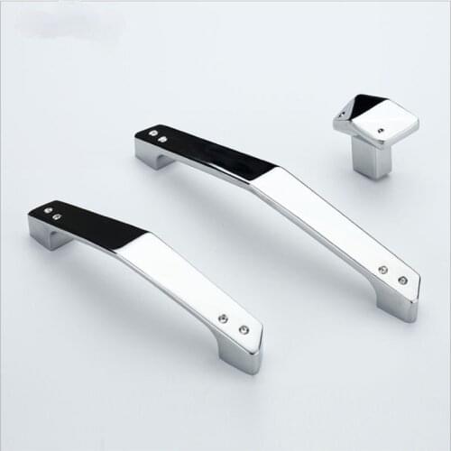 Modern Door Handles Kitchen Cabinet Handles and Knobs European Minimalist Matt Brushed Cabinet Drawer Wardrobe Locker Door Pulls